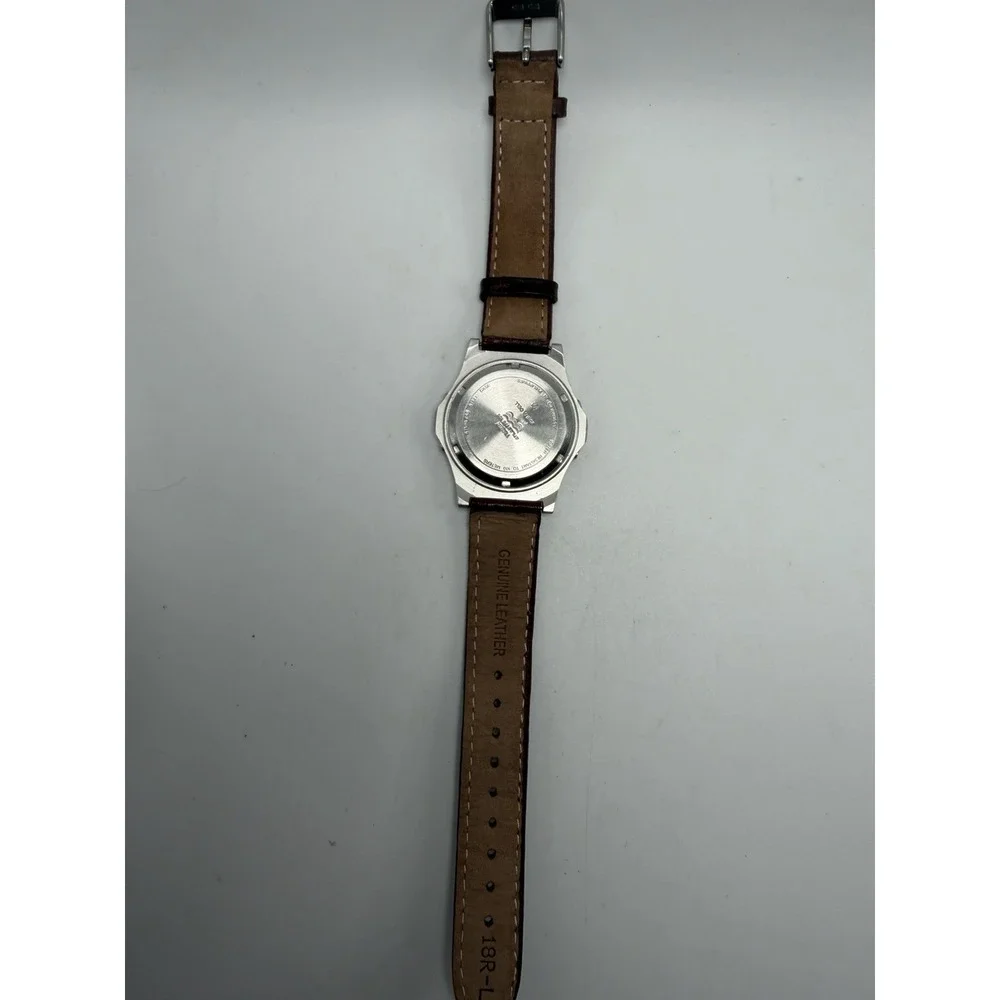 Timex Atlantis 100 Mens Watch Vintage 1991 Stainless Case 37MM 8.5
